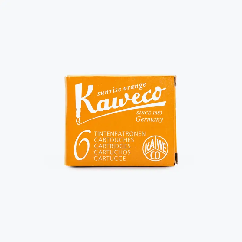 Kaweco - Fountain Pen Ink - Cartridges - Sunrise Orange 1