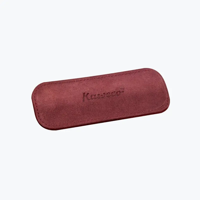 Kaweco - Pen Pouch - Sport - Eco Velour - Bordeaux - Two 1