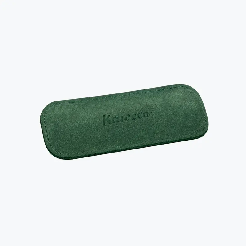 Kaweco - Pen Pouch - Sport - Eco Velour - Green - Two 1