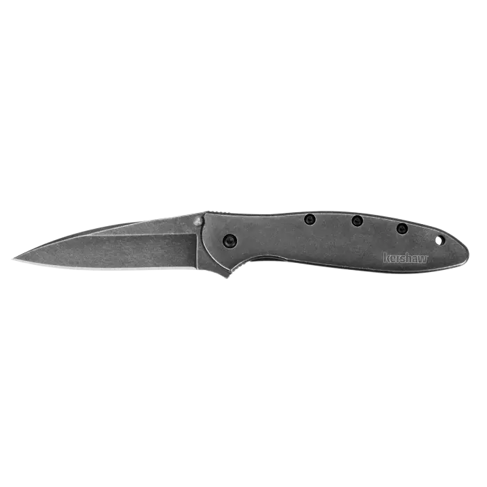 Kershaw Leek Blackwash Knife - 1660Blkw 1