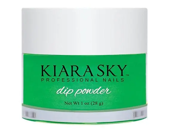 Kiara Sky Dip Powder D448 Green With Envy 1