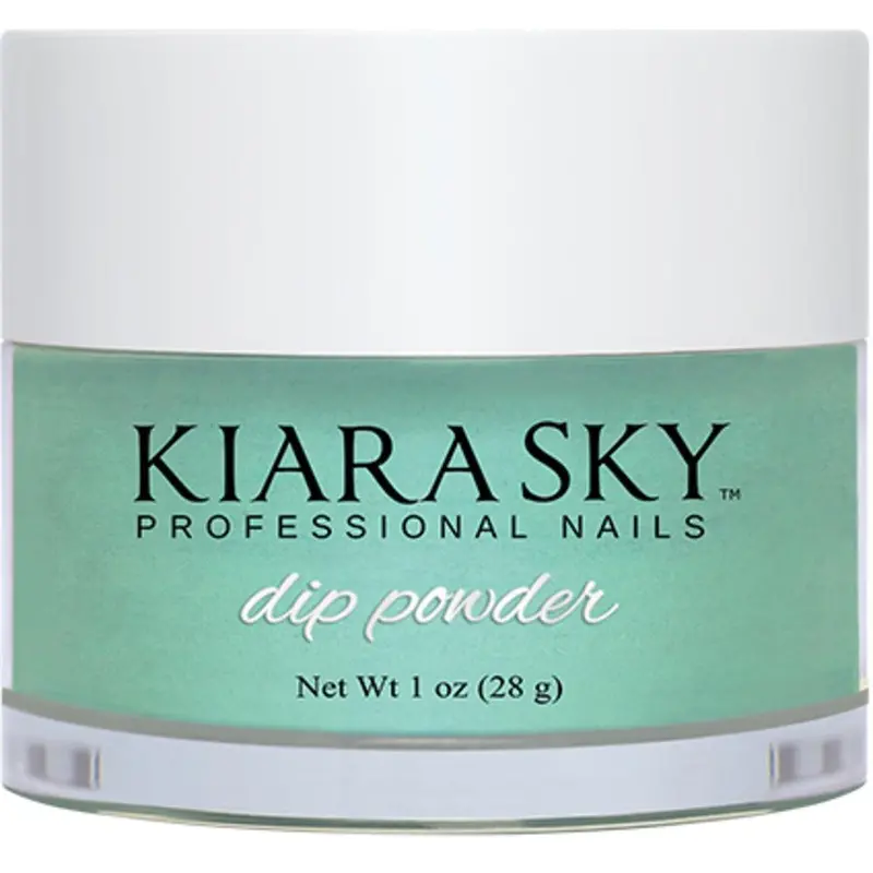 Kiara Sky Dip Powder D493 The Real Teal 1