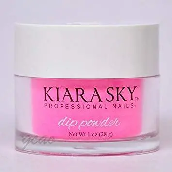 Kiara Sky Dip Powder D541 Pixie Pink 1