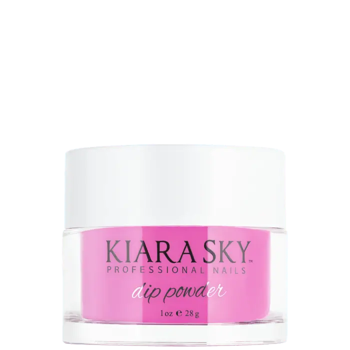 Kiara Sky Dip Powder D564 Razzleberry Smash 1