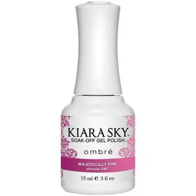 Kiara Sky Ombre G807 Majestically Pink 1