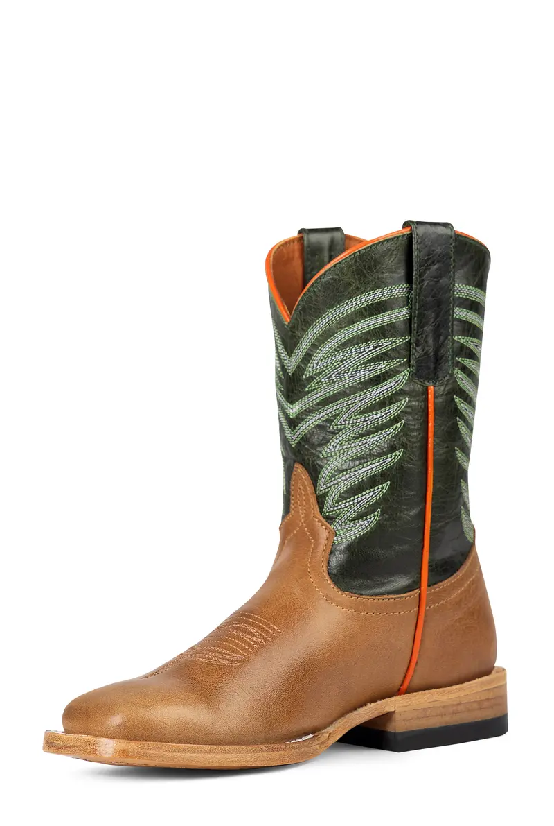 Kid's Anderson Bean Gunny Jimmy With Turquoise Explosion Tops - Abk5100 1