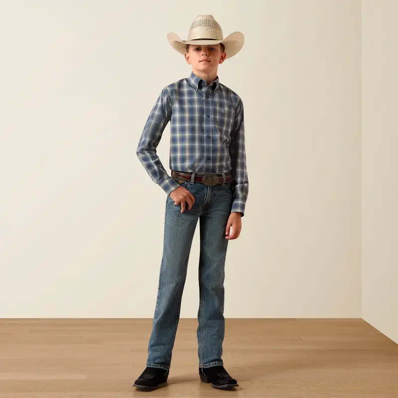 Kids Ariat Pro Series Scottie Shirt - 10073635 1