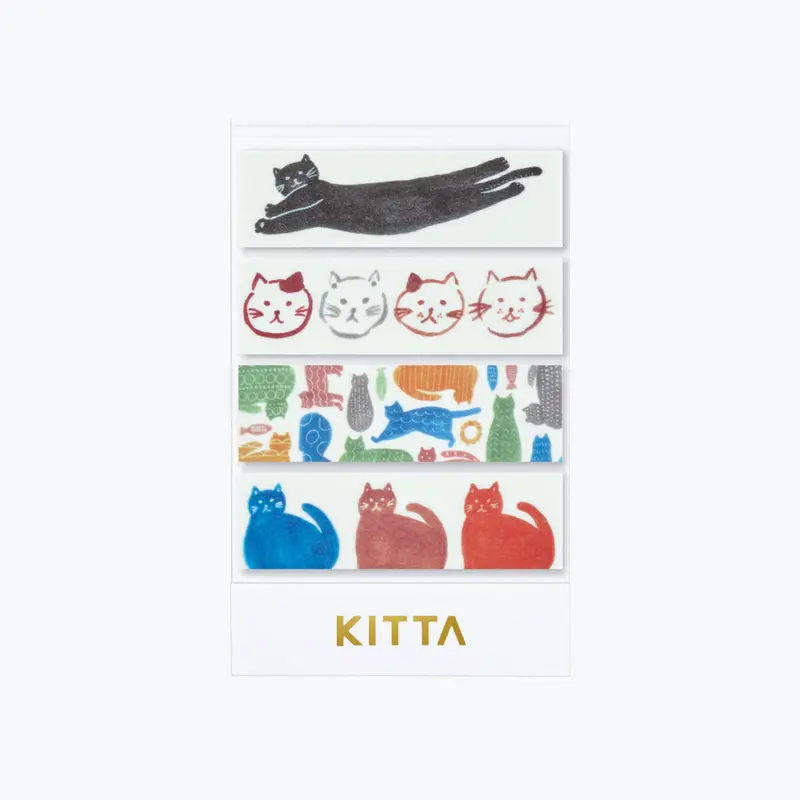 King Jim - Washi Strips - Kitta - Cat 1