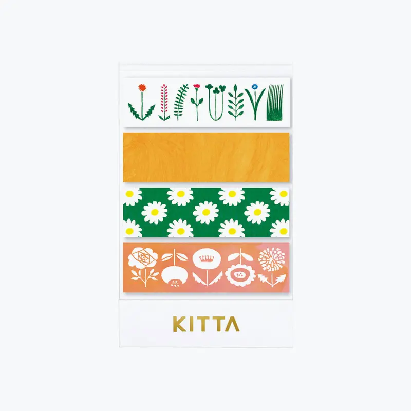 King Jim - Washi Strips - Kitta - Flower 1