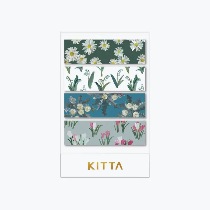 King Jim - Washi Strips - Kitta - Flowers 1