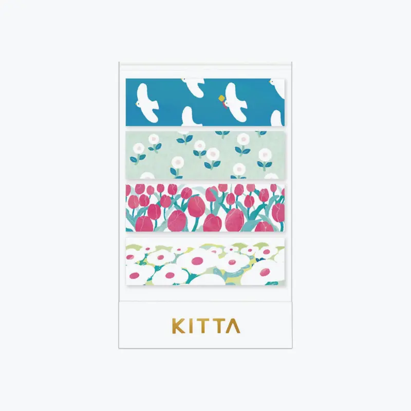 King Jim - Washi Strips - Kitta - Scenery Doves 1