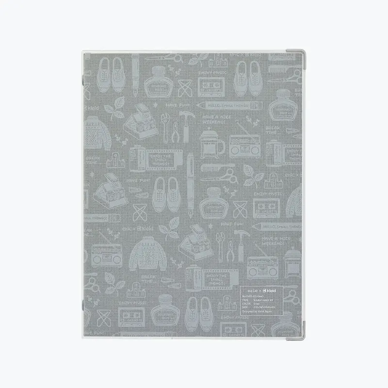 Kleid X Eric - Notebook - Binder - A5 - Gray 1