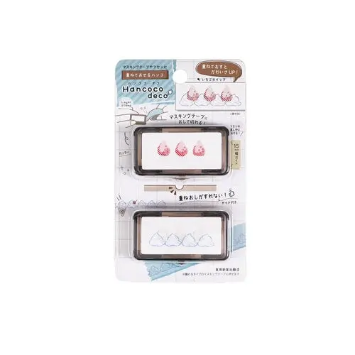 Kutsuwa - Stamp - Hancoco Deco - Strawberry Cream 1