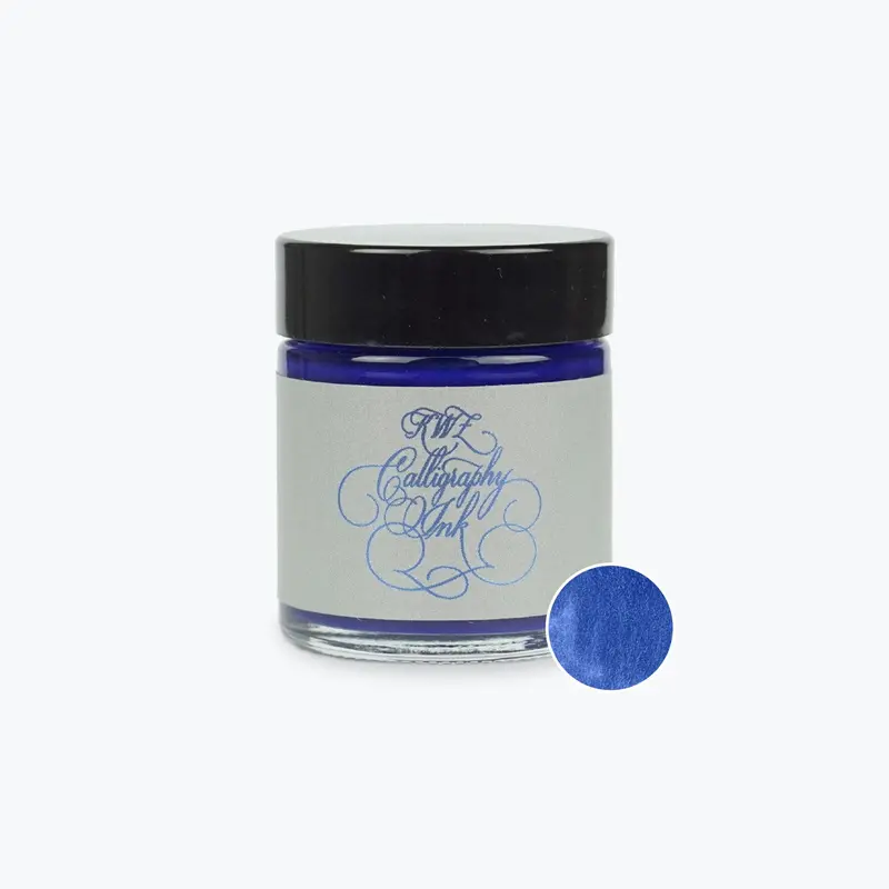 Kwz - Calligraphy Ink - Blue 1