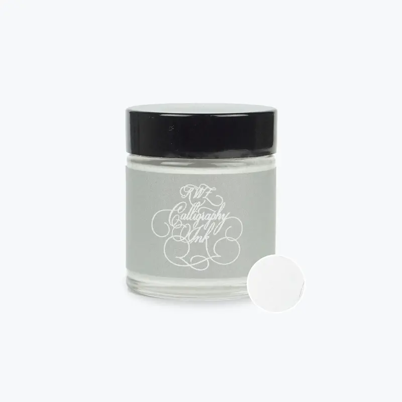 Kwz - Calligraphy Ink - White 1