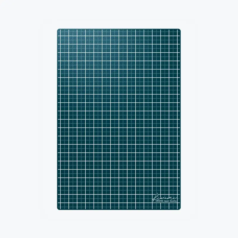 Kyoei Orions - Writing Mat - Kiwami - A5 - Peacock Blue 1