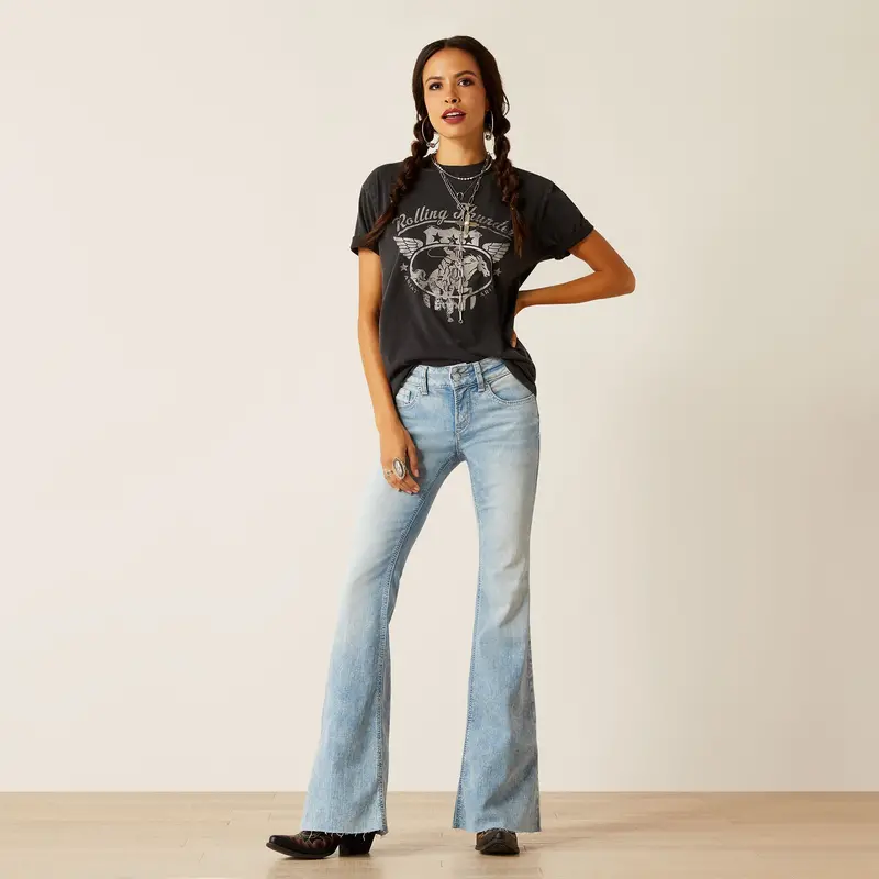 Ladies Ariat Pr Jimena Flare Jean - 10051609 1