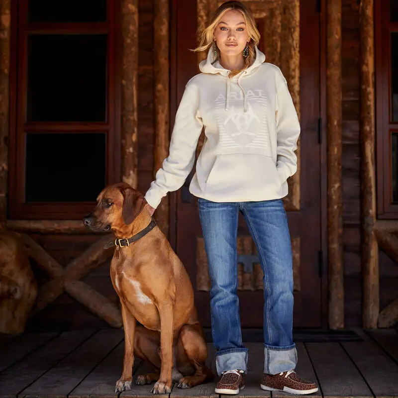 Ladies Ariat R.E.A.L. Perfect Rise Abby Straight Jean - 10036814 1