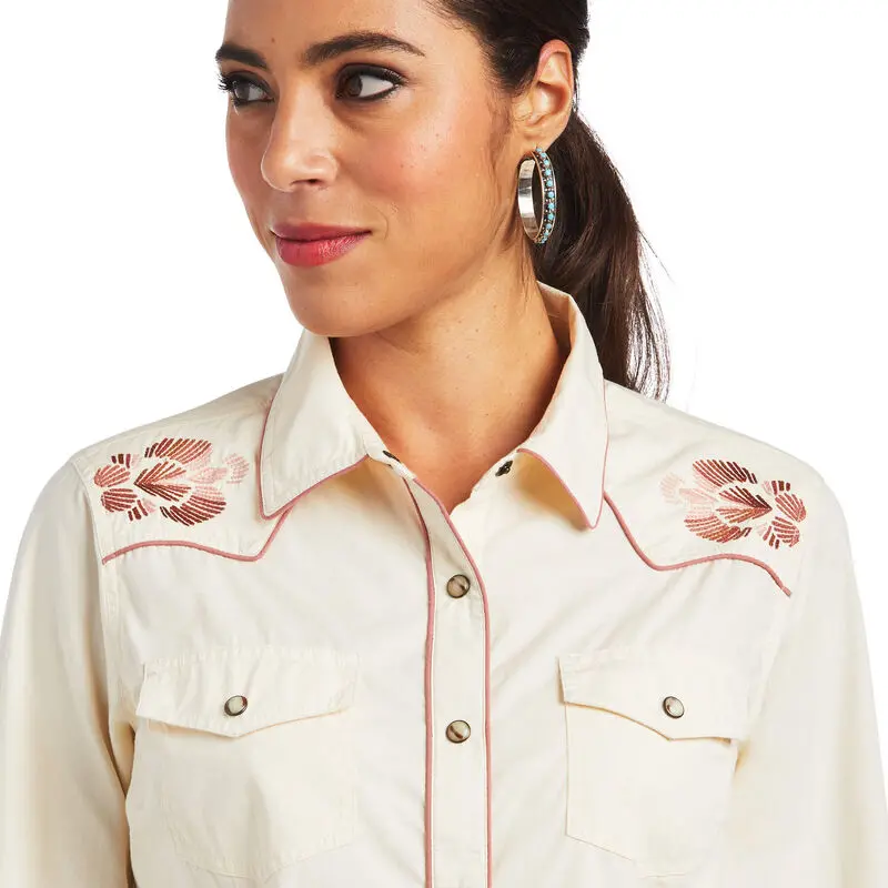 Ladies Ariat Real Georgia Shirt - 10040708 1