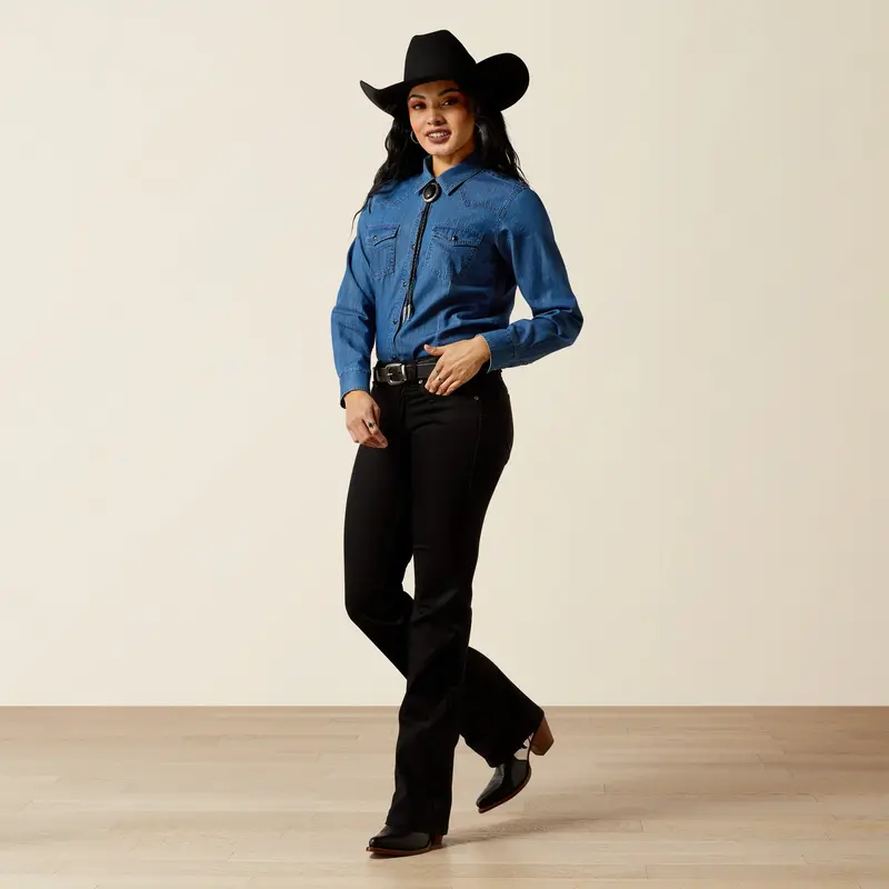 Ladies Ariat True Blue Shirt - 10065864 1