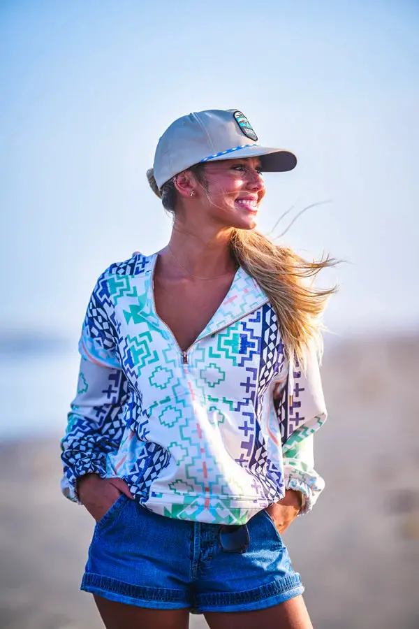 Ladies Hooey Mazatlan Pullover Hoody - Hh2607azcr 1