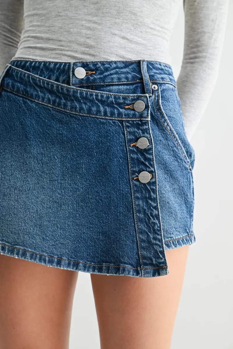 Ladies Mica High Rise Vintage Skort - Mdp-H3581m 1