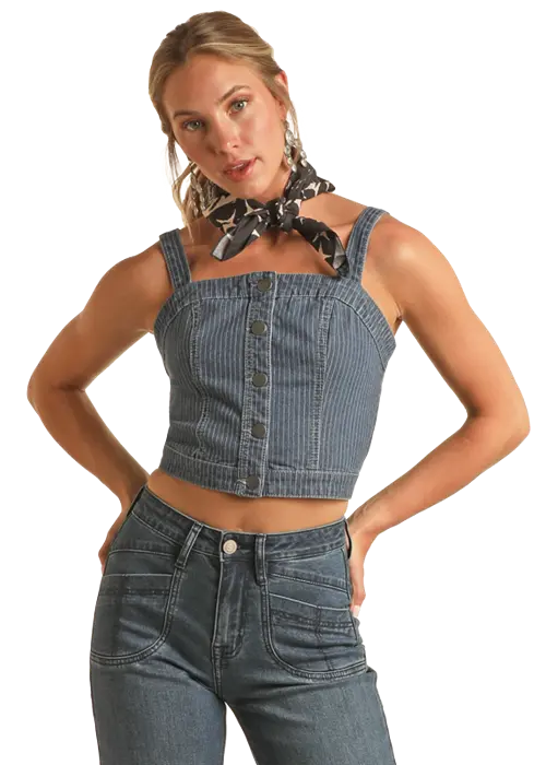 Ladies Rock & Roll Yarn Die Corset - Bw20d03600 -Final Sale 1