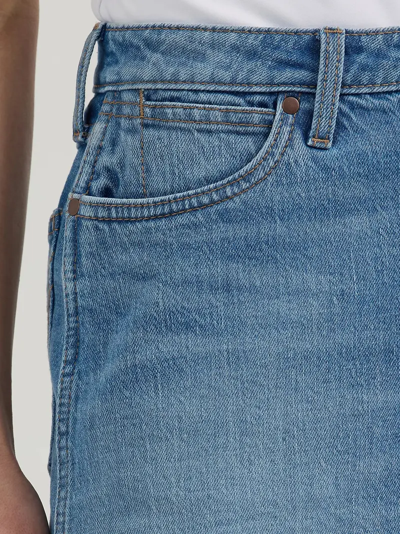 Ladies Wrangler Retro® Bailey Denim Skirt - 112364627 5