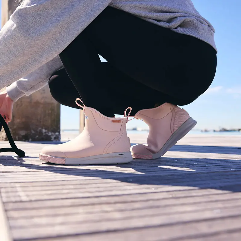 Ladies Xtratuf Blush Peach Ankle Deck Boot Sport - Xadsw401 1