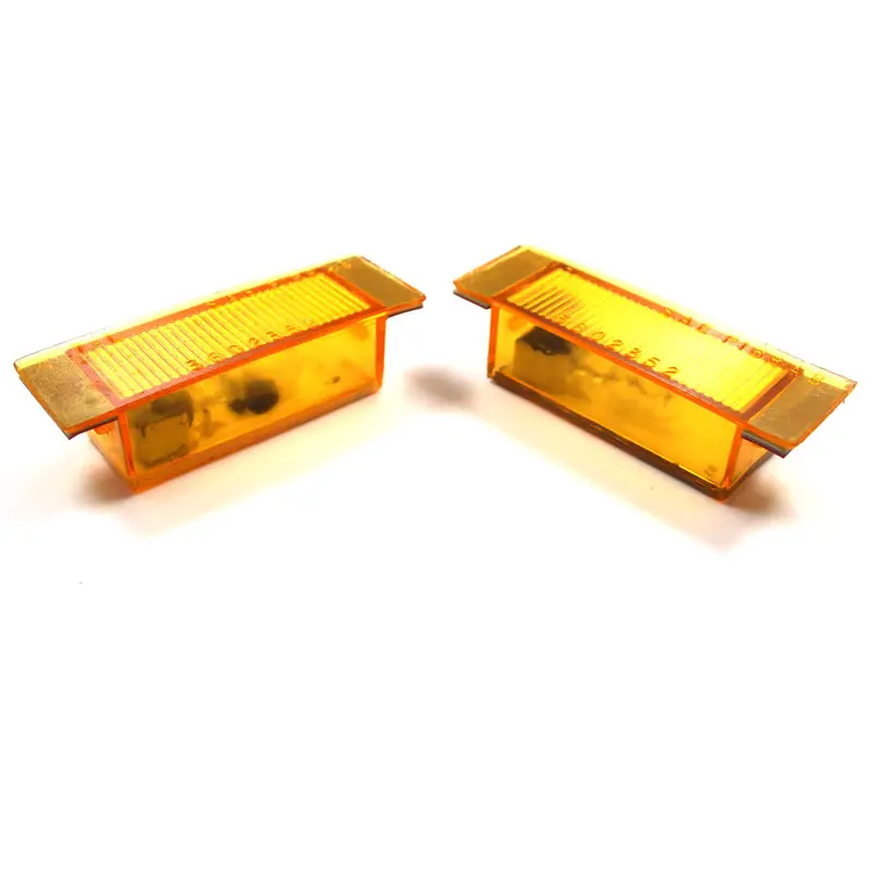 Lamp Set, Front Side Marker, Amber W/Original Style Incandescent Bulbs, 1968-69 Amc Amx & Javelin 1