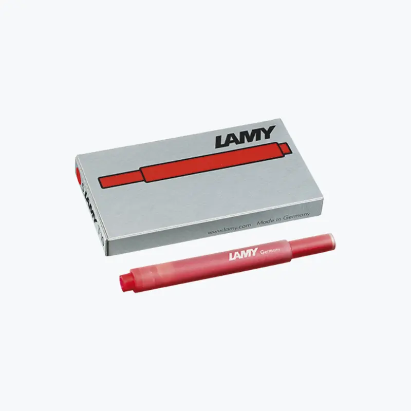 Lamy - Fountain Pen Ink - Cartridges - T10 - Red 1