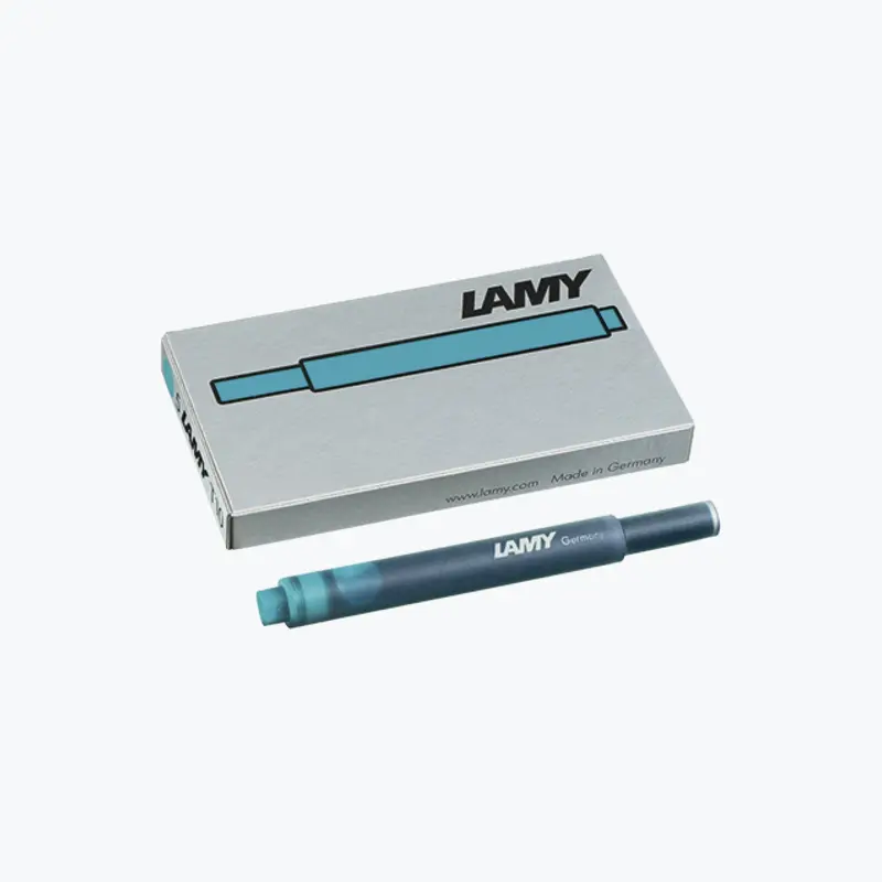 Lamy - Fountain Pen Ink - Cartridges - T10 - Turquoise 1