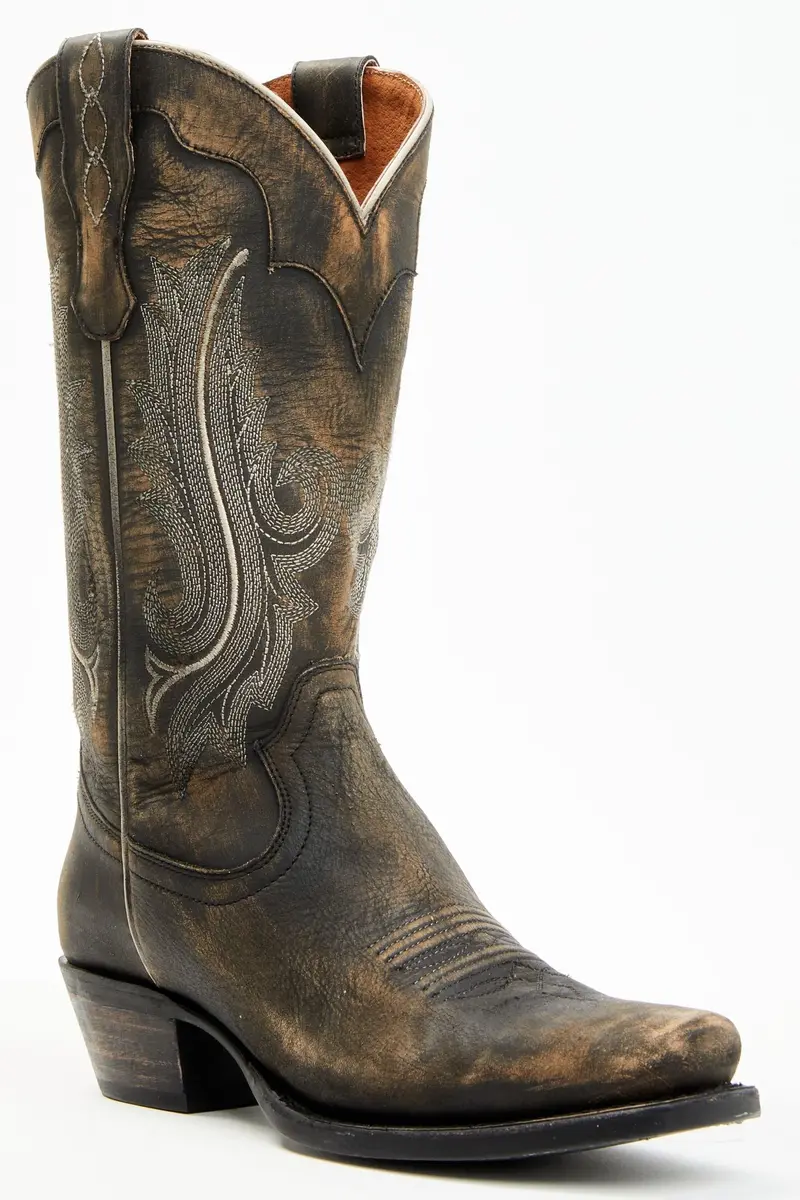 Lawless Distressed Performance Western Boots - Square Toe 1