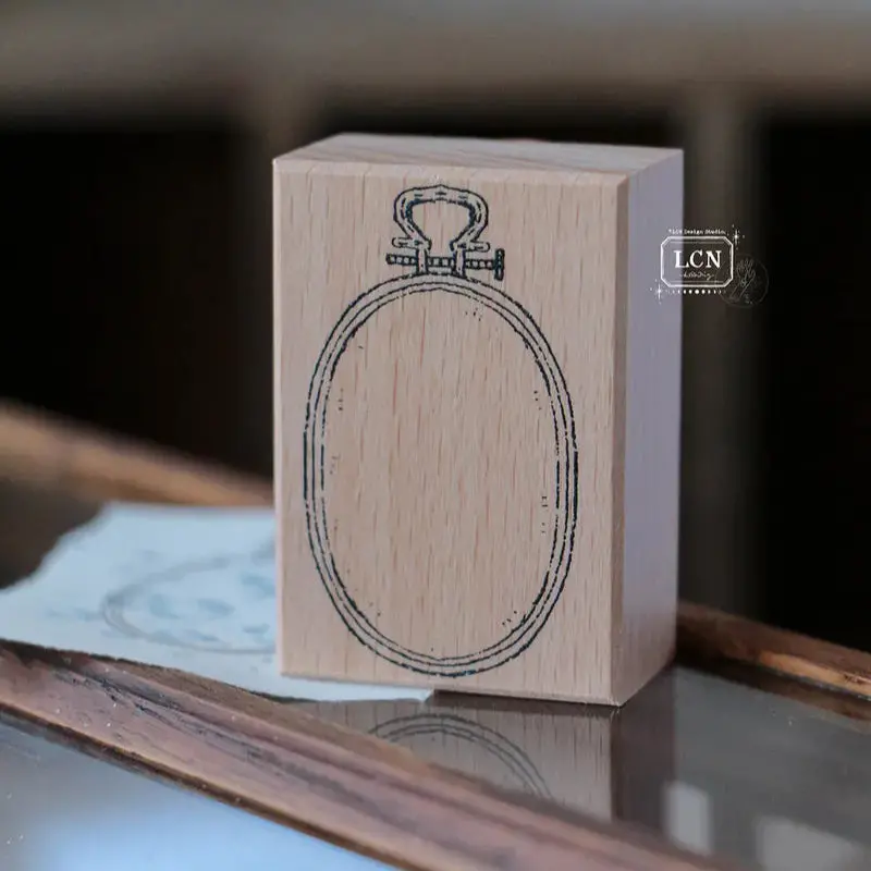 Lcn Design Studio - Stamp - Embroidery Hoop 1