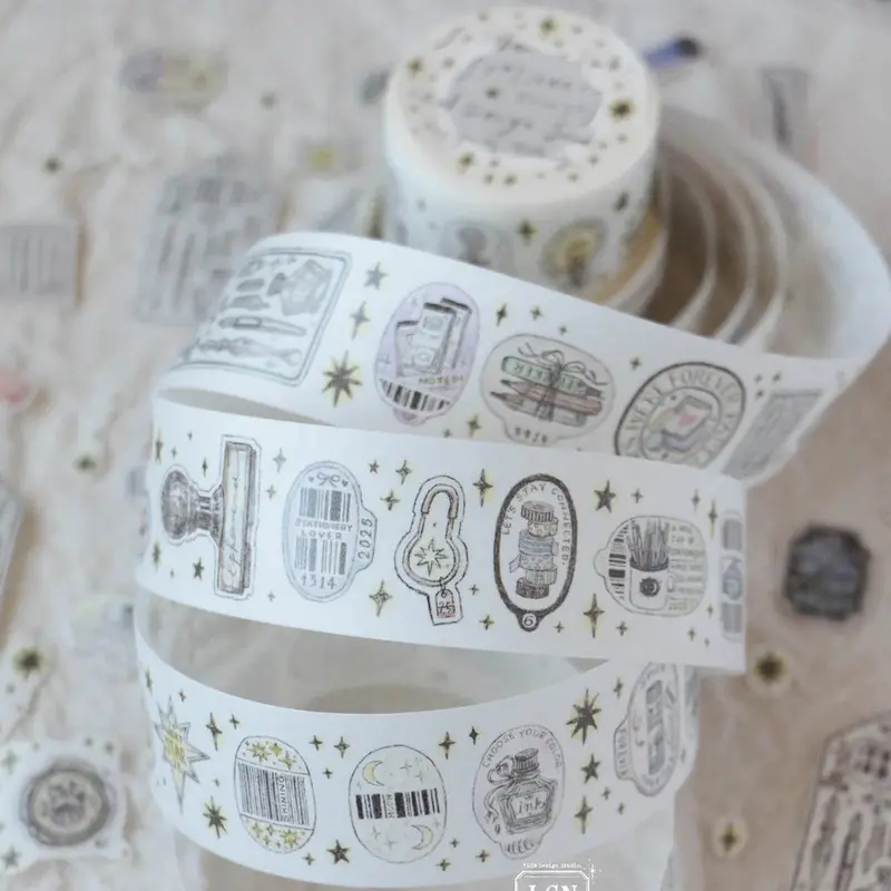 Lcn Design Studio - Washi Tape - Sticker Club Stationery 1