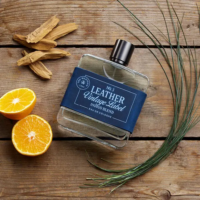 Leather Small Batch Indigo Blend Cologne No. 3 1