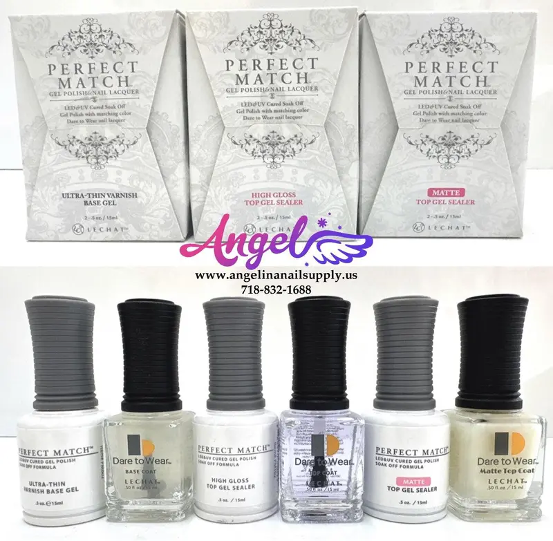 Lechat Combo Base - Top - Matte For Gel & Nail Polish 1
