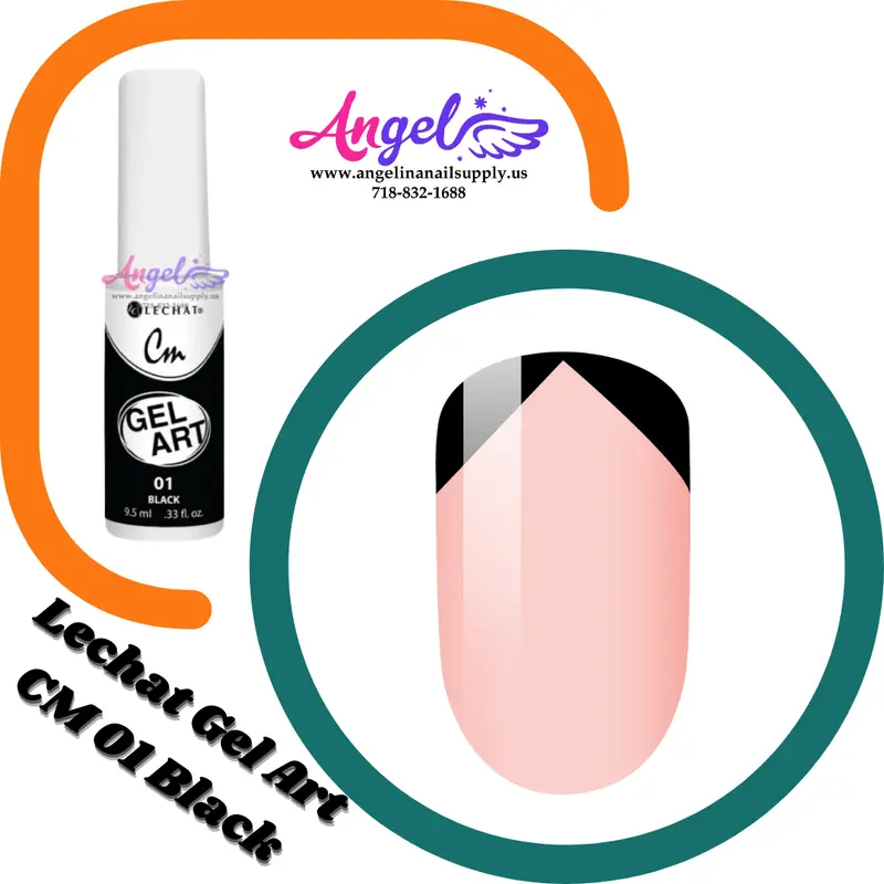 Lechat Gel Art Cm 01 Black 1