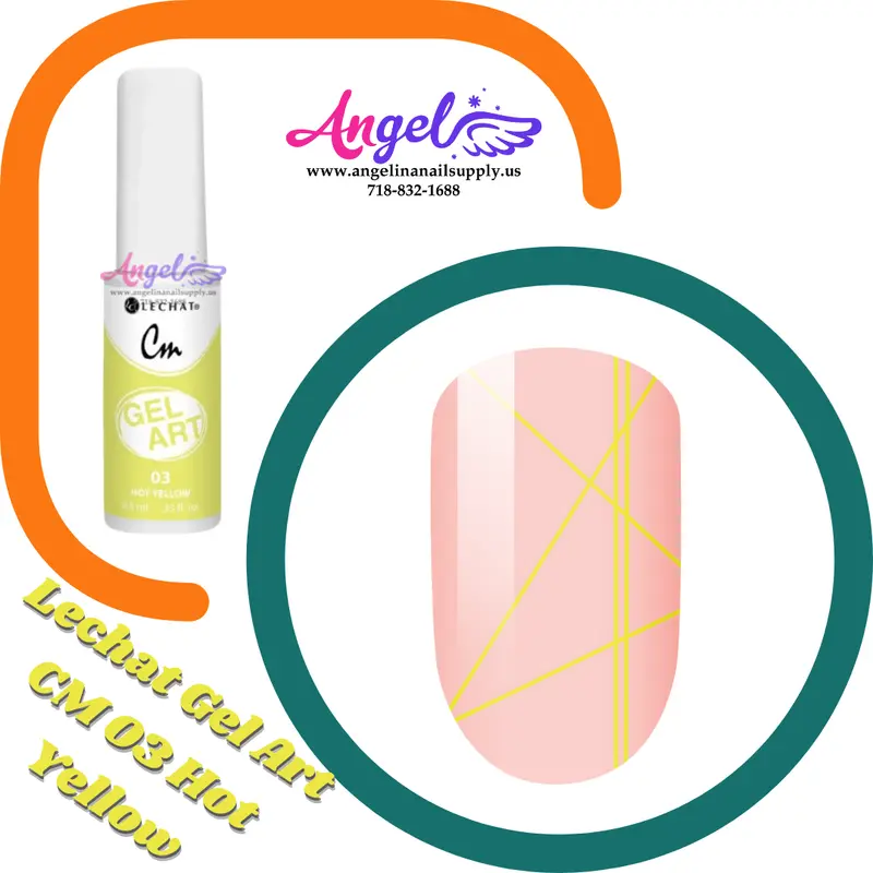 Lechat Gel Art Cm 03 Hot Yellow 1
