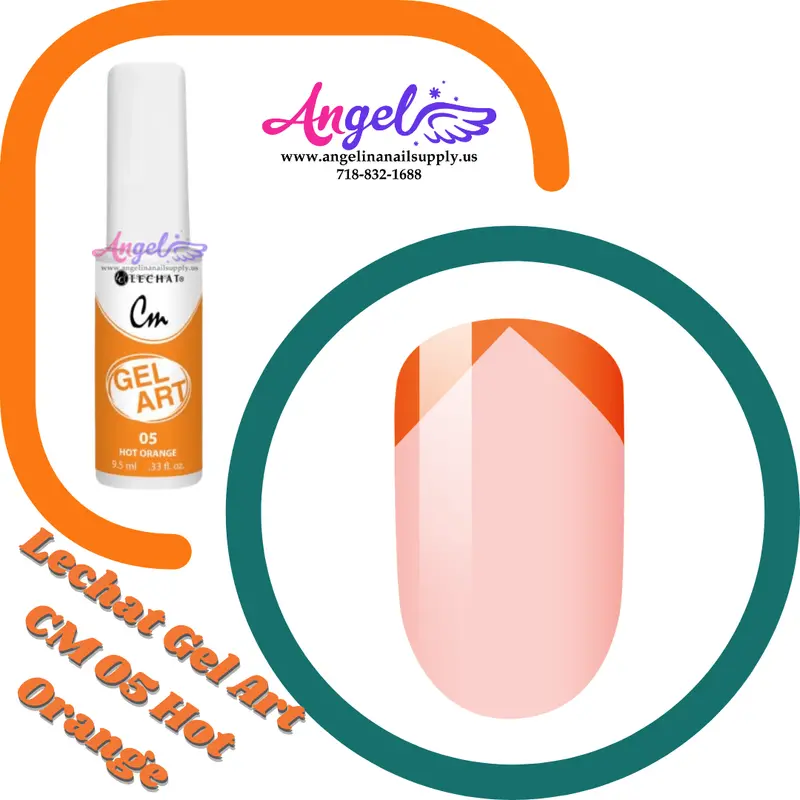 Lechat Gel Art Cm 05 Hot Orange 1
