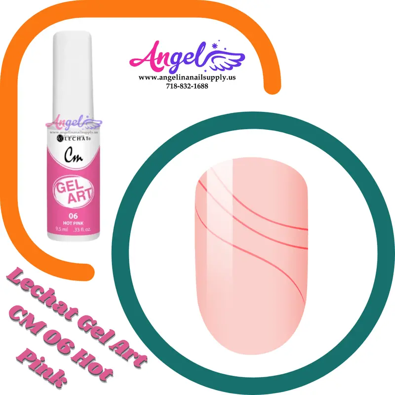 Lechat Gel Art Cm 06 Hot Pink 1
