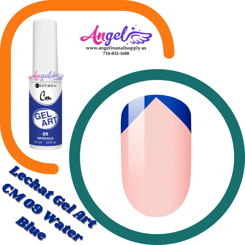 Lechat Gel Art Cm 09 Water Blue 1