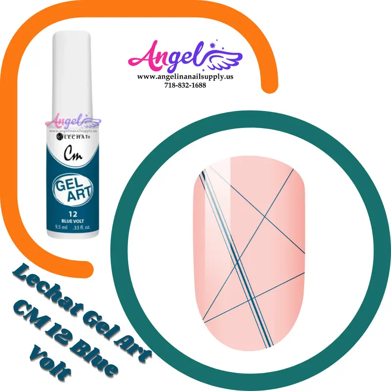 Lechat Gel Art Cm 12 Blue Volt 1