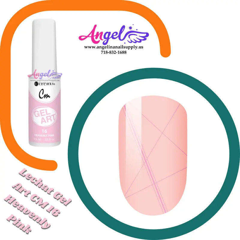 Lechat Gel Art Cm 16 Heavenly Pink 1