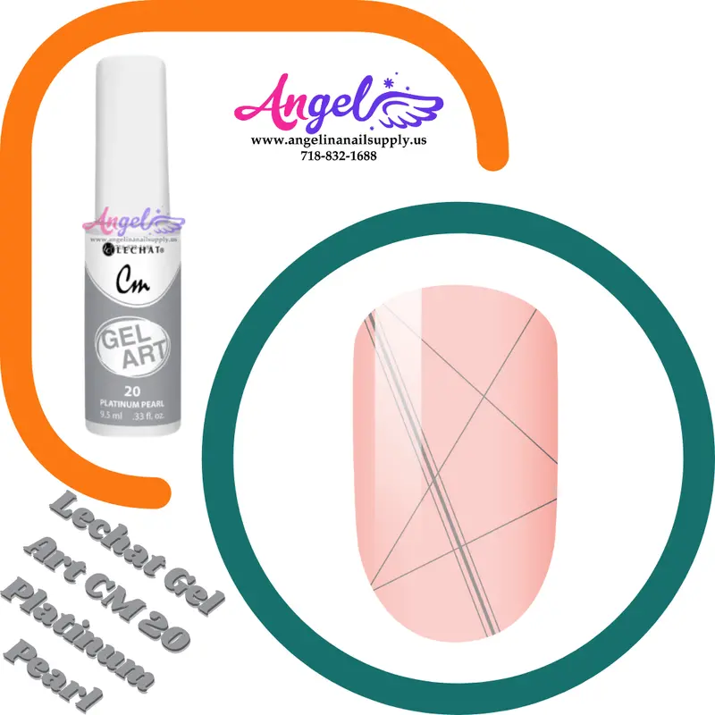 Lechat Gel Art Cm 20 Platinum Pearl 1
