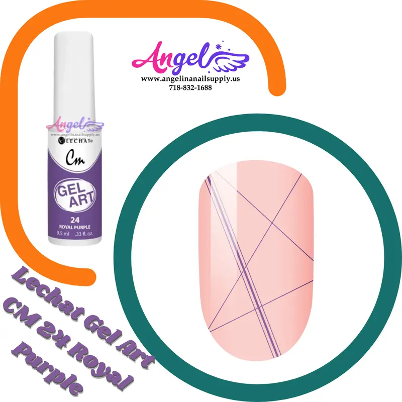 Lechat Gel Art Cm 24 Royal Purple 1
