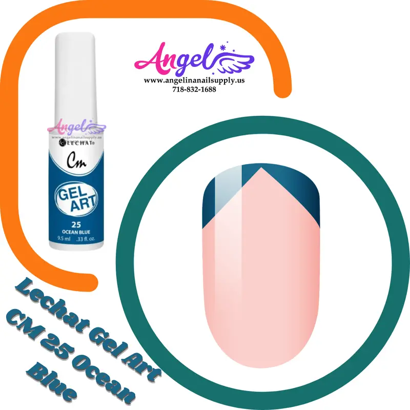 Lechat Gel Art Cm 25 Ocean Blue 1