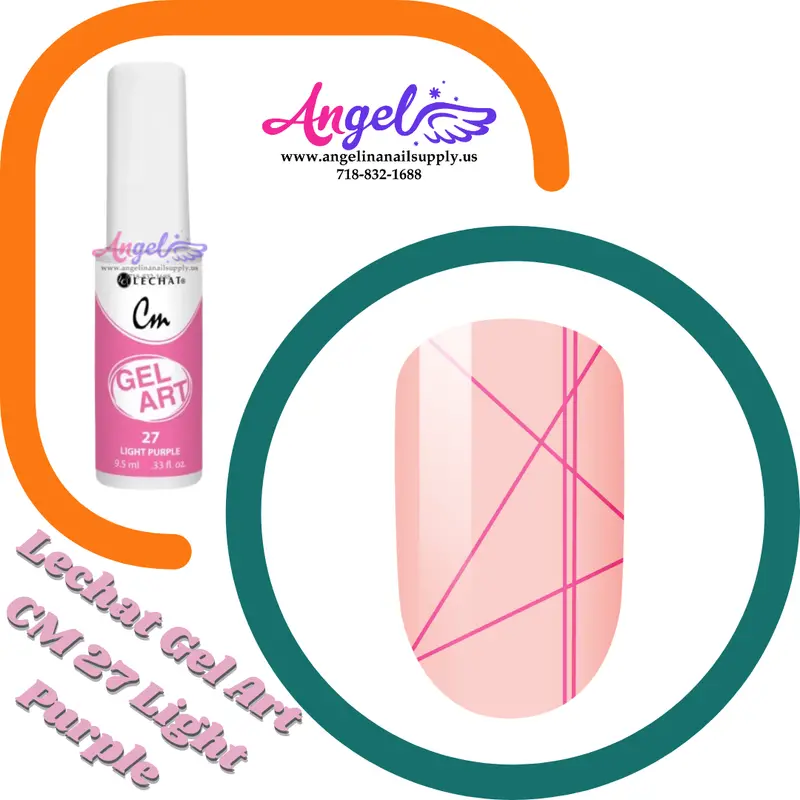 Lechat Gel Art Cm 27 Light Purple 1