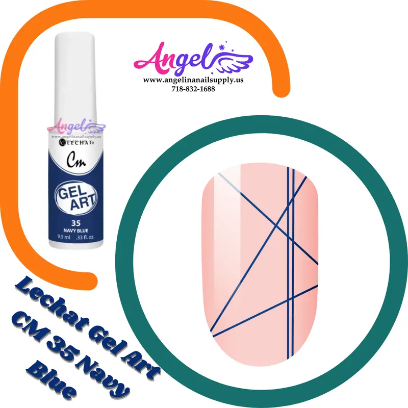 Lechat Gel Art Cm 35 Navy Blue 1