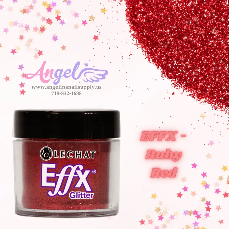 Lechat Glitter Effx-09 Ruby Red 1